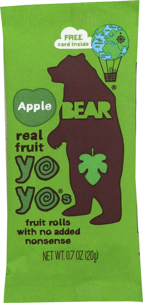 Picture of Bear Yoyo KHFM00306770 Apple Fruit Rolls Single - 0.7 oz