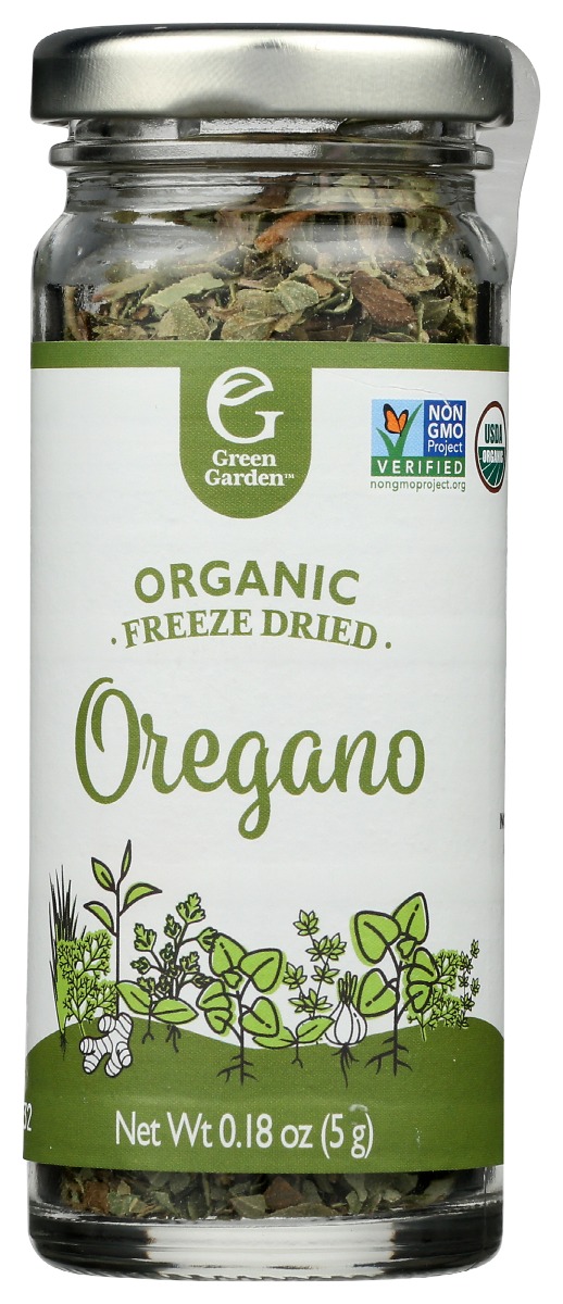 Picture of Green Garden KHCH00390649 108 ml Oregano Freeze Dried Herb Seasoning