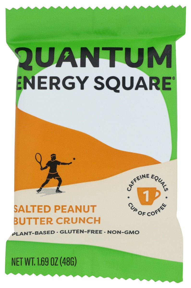 Picture of Quantum Energy Square KHCH00408125 1.69 oz Salted Peanut Butter Crunch Snack