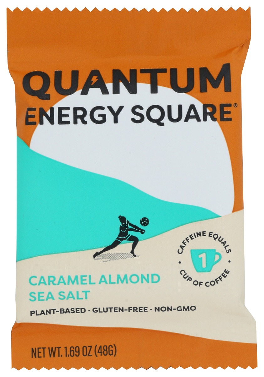 Picture of Quantum Energy Square KHCH00408126 1.69 oz Caramel Almond Sea Salt Snack