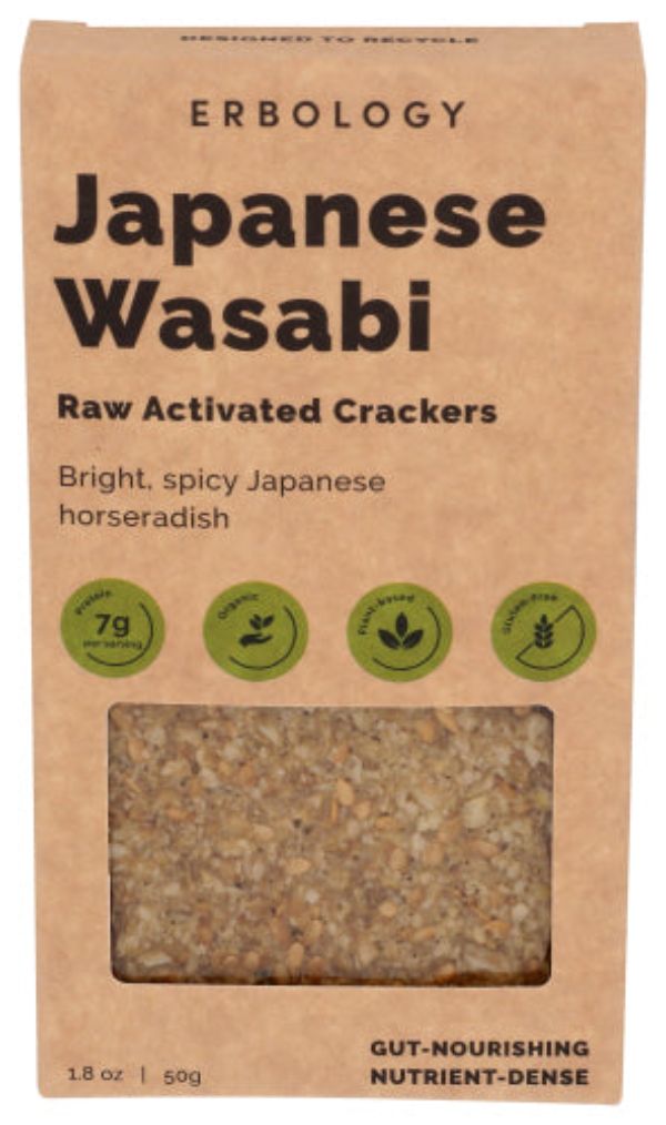 Picture of Erbology KHCH00381608 1.8 oz Wasabi Japanese Crackers