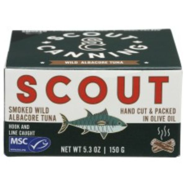 Picture of Scout KHCH00391368 5.3 oz Smoked Wild Albacore Tuna