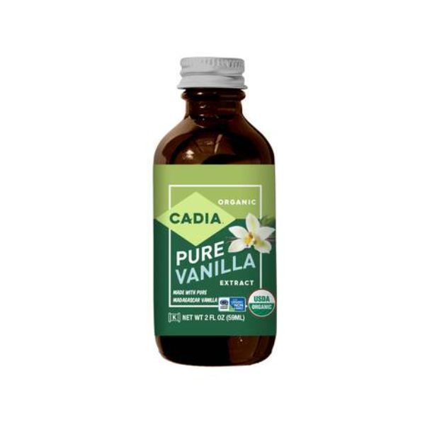 Picture of Cadia KHCH00391379 2 oz Organic Pure Vanilla Extract