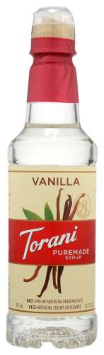 KHRM00354628 375 ml Puremade Vanilla Syrup -  Torani