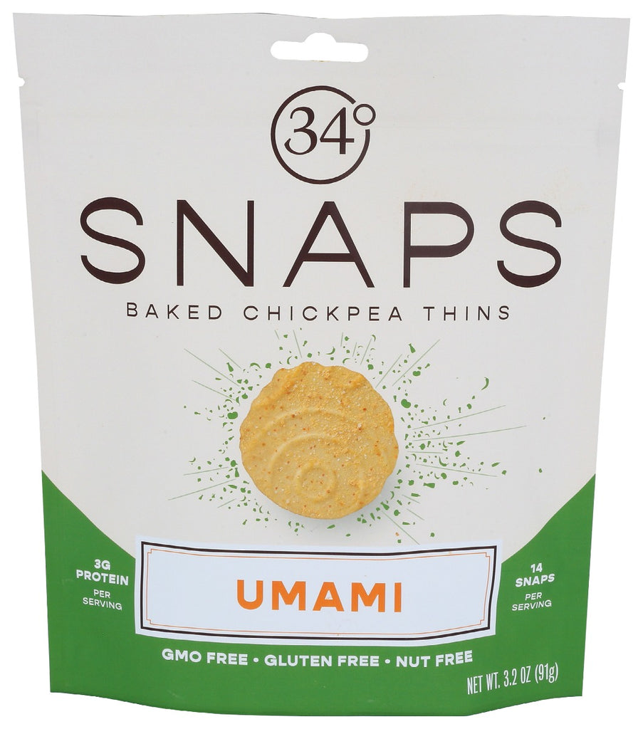 Picture of 34 Degrees KHRM00360726 3.2 oz Umami Snaps Snack