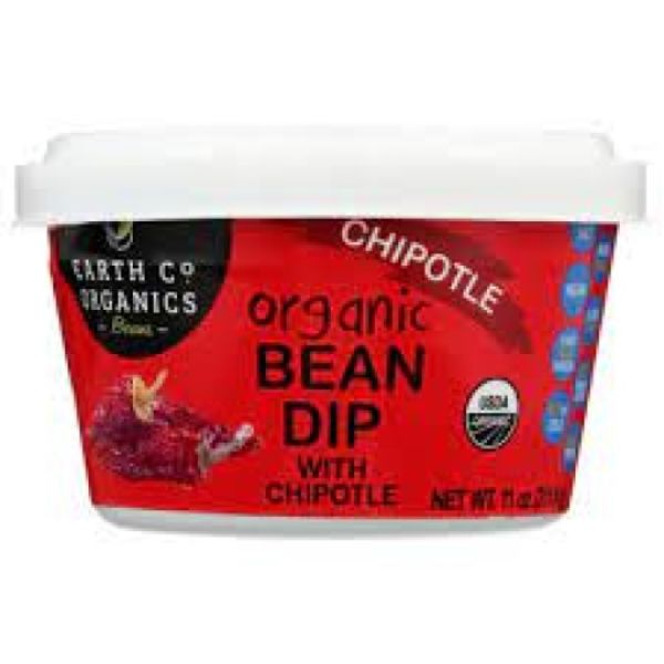 Picture of Earth Co Organics Beans KHRM00364111 11 oz Chipotle Dip Bean