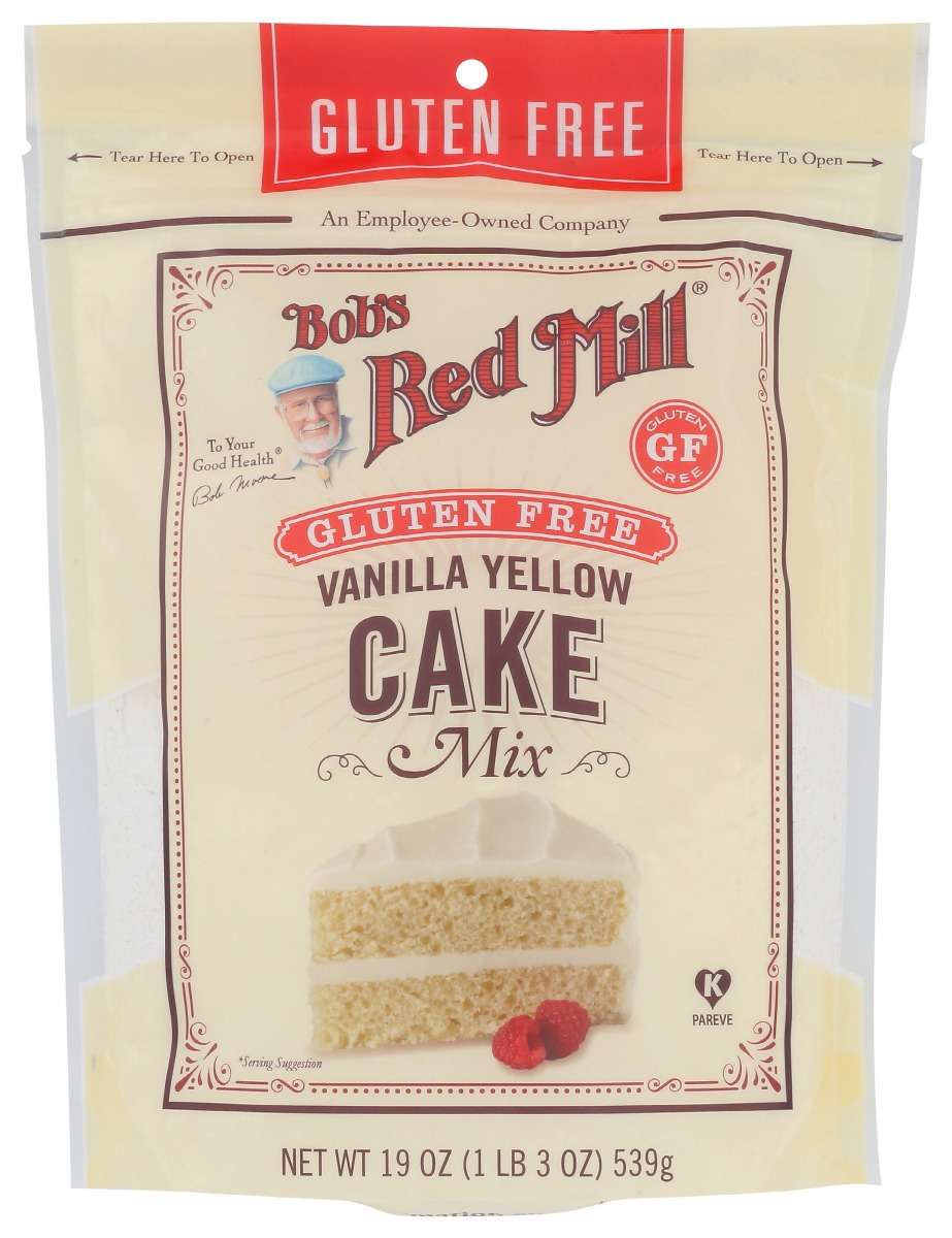 Picture of Bobs Red Mill KHRM00364254 19 oz Vanilla Yellow Cake Mix