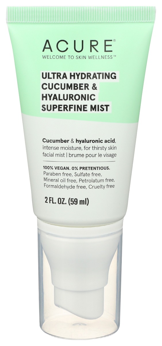 Picture of Acure KHRM00369109 2 fl oz Ultra Hydrating Cucumber & Hyaluronic Superfine Mist