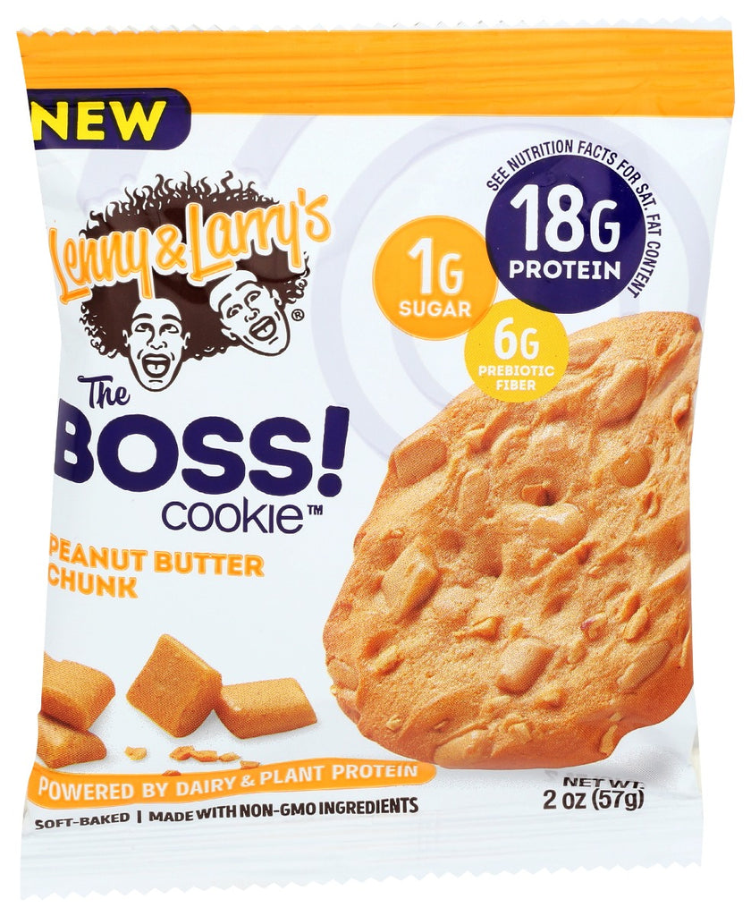 Picture of Lenny & Larrys KHRM00379376 2 oz The Boss Peanut Butter Chunk Cookie