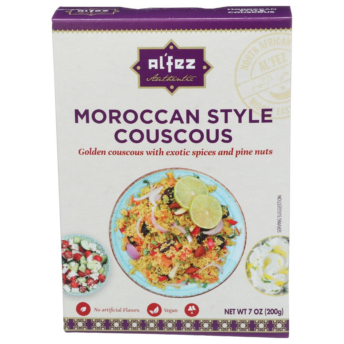 Picture of Al Fez KHRM00384790 7 oz Moroccan Spiced Couscous Mix Wheat Salad