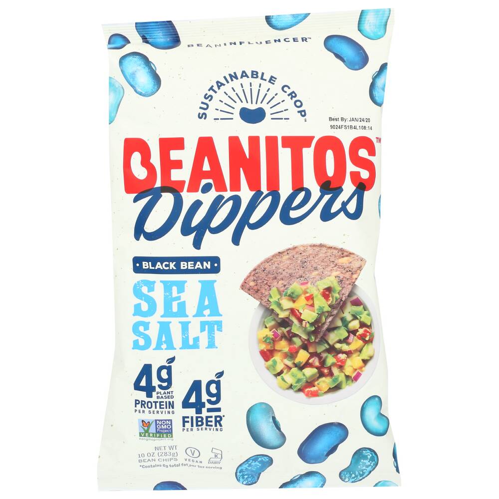 Picture of Beanitos KHRM00388229 10 oz Black Bean Chips with Sea Salt