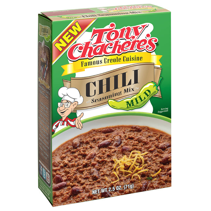 KHRM00390614 2.5 oz Mild Chili Seasoning Mix -  Tony Chacheres