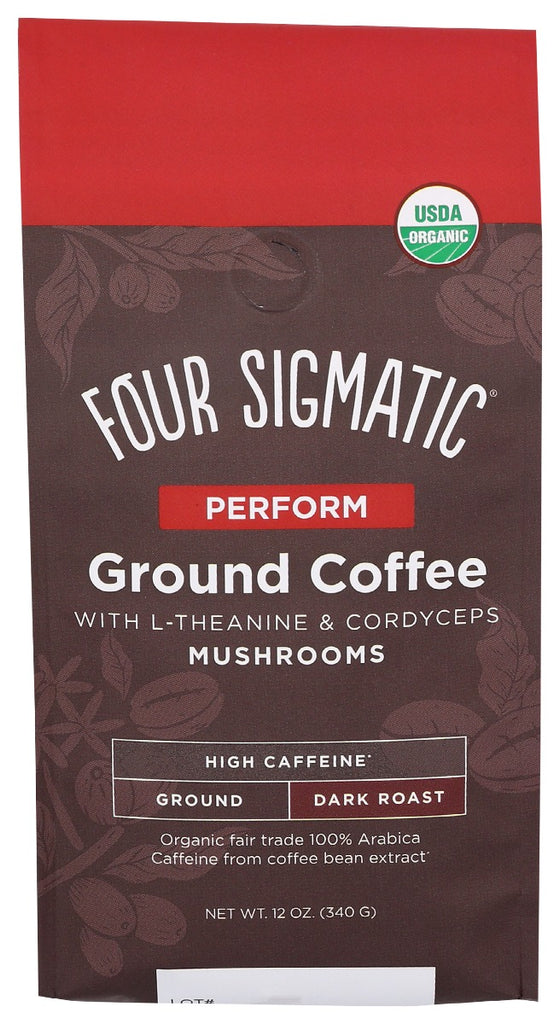 Picture of Four Sigmatic KHRM00391670 12 oz Perform Ground Coffee