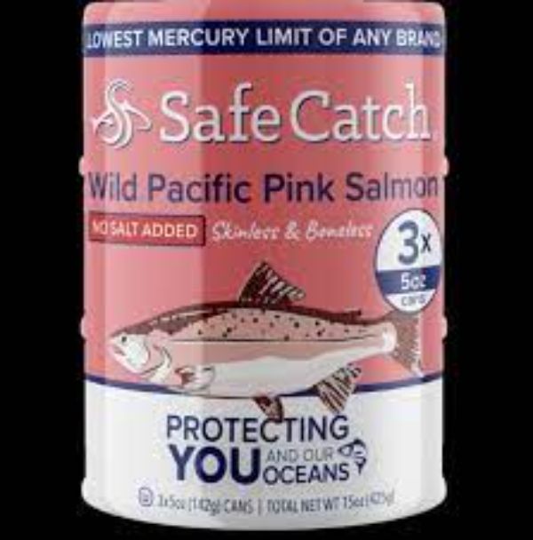 Picture of Safecatch KHRM00397347 15 oz Wild Pink Salmon - 3 Cans