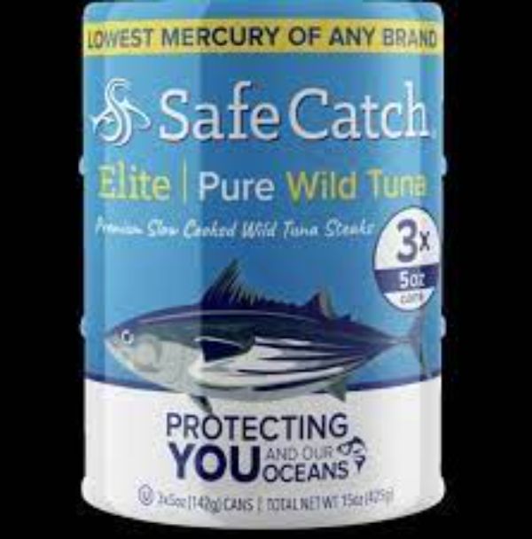 Picture of Safecatch KHRM00397348 15 oz Elite Pure Tuna - 3 Cans