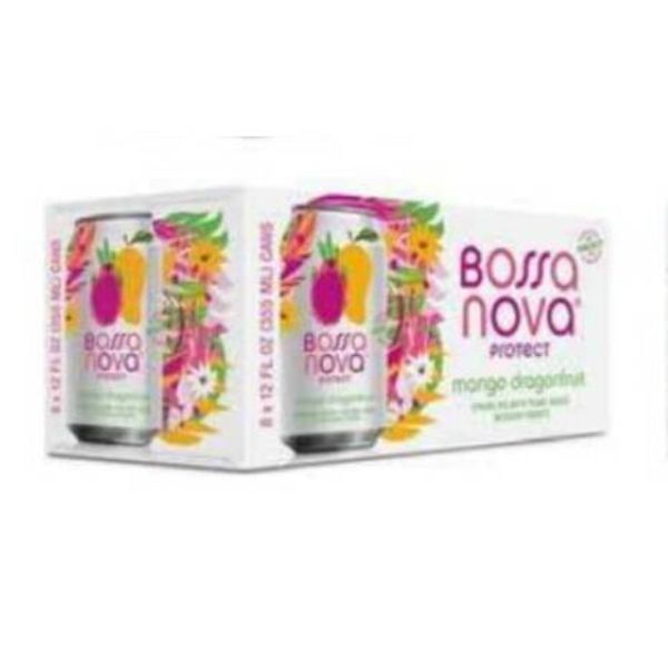 Picture of Bossa Nova KHRM00398227 96 fl oz Mango Dragonfruit Sparkling Water - Pack of 8