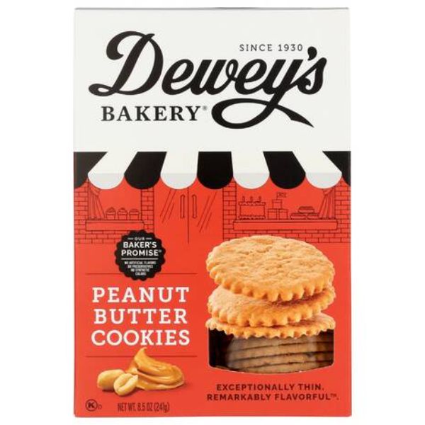 Picture of Deweys KHRM00399442 8.5 oz Peanut Butter Cookies