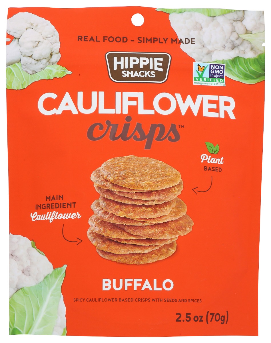 Picture of Hippie Snacks KHRM02204299 2.5 oz Buffalo Cauliflower Crisps