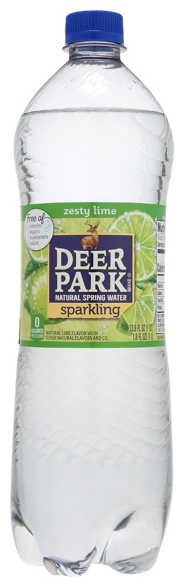 Picture of Deer Park KHRM00357398 33.8 fl oz Zesty Lime Sparkling Water