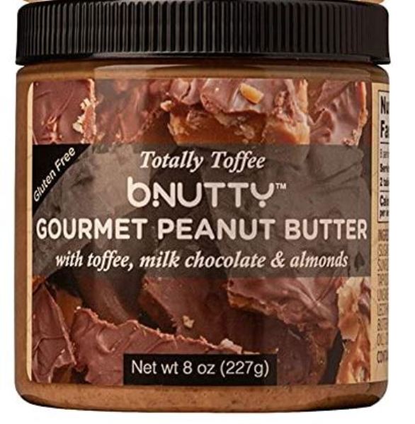Picture of B Nutty KHRM00383585 8 oz Peanut Butter Totally Toffee