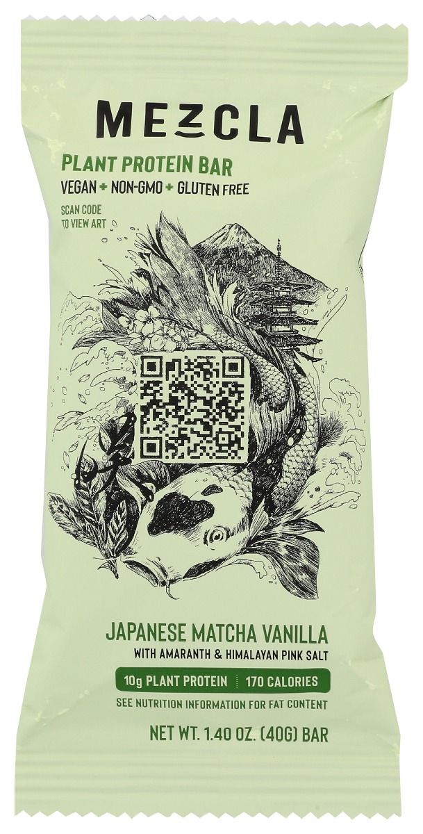 Picture of Mezcla KHCH00389335 1.4 oz Japanese Matcha Vanilla Bar