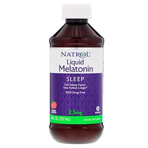 Picture of Natrol KHFM00327033 2.5 mg Liquid Melatonin - 8 oz