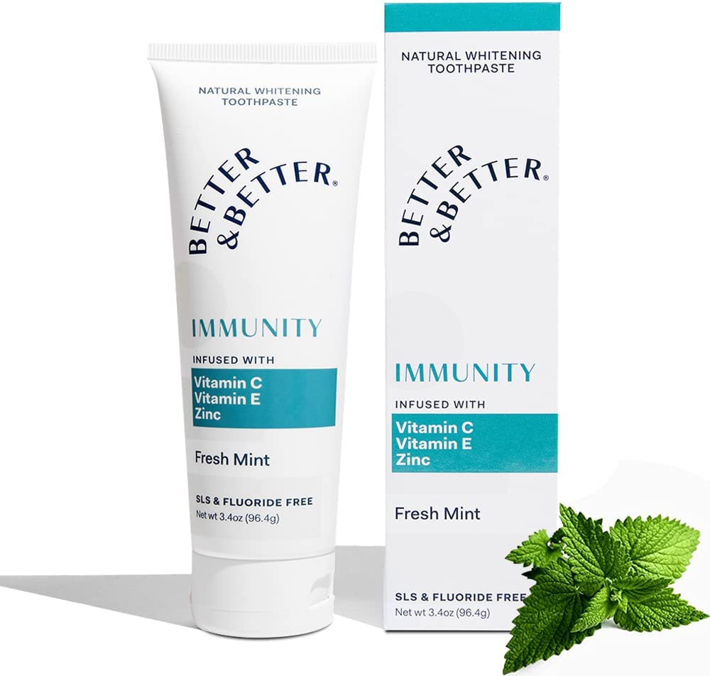 Picture of Better & Better KHRM02204470 3.4 oz Immunity Toothpaste