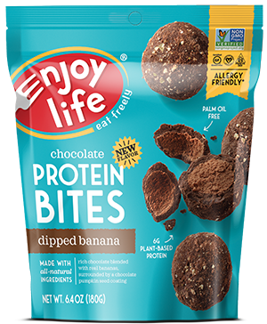 Picture of Enjoy Life KHFM00326591 Bites Protein Dipped Banana - 6.4 oz