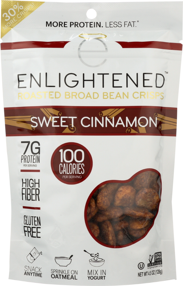 Picture of Enlightened KHFM00307881 Bean Crisps Sweet Cinnamon - 4.5 oz