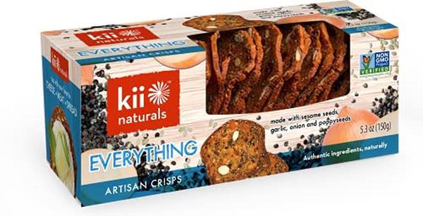 Picture of Kii Naturals KHRM00383874 5.3 oz Everything Artisan Crisps
