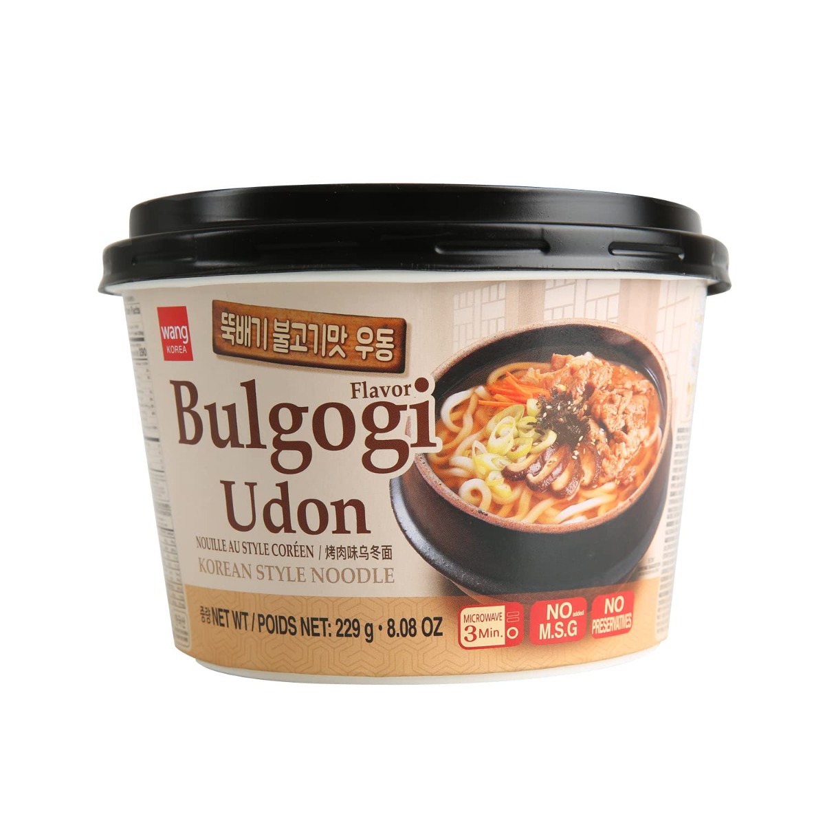 Picture of Wang KHRM00331643 8.08 oz Bulgogi Udon Noodles