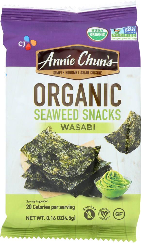 Picture of Annie Chuns KHFM00311044 0.16 oz Wasabi Mini Seaweed Snack