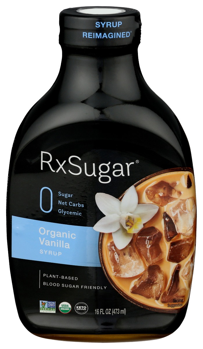 Picture of RxSugar KHCH00395965 16 fl oz Organic Vanilla Syrup