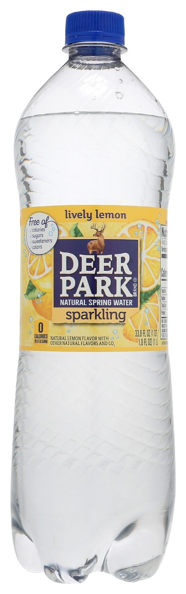Picture of Deer Park KHRM00357395 33.8 fl oz Lemon Sparkling Water