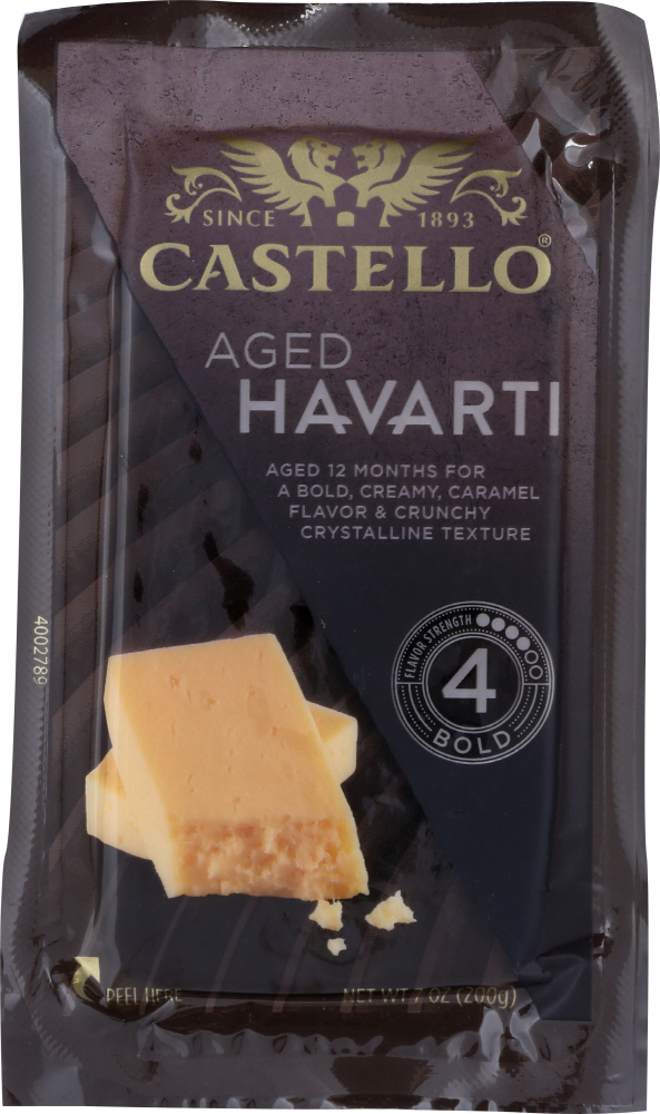 Picture of Castello KHCH00261139 7 oz Curiously Crunchy Aged Havarti Cheese