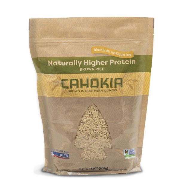 Picture of Cahokia Rice KHRM02204548 32 oz Brown Rice