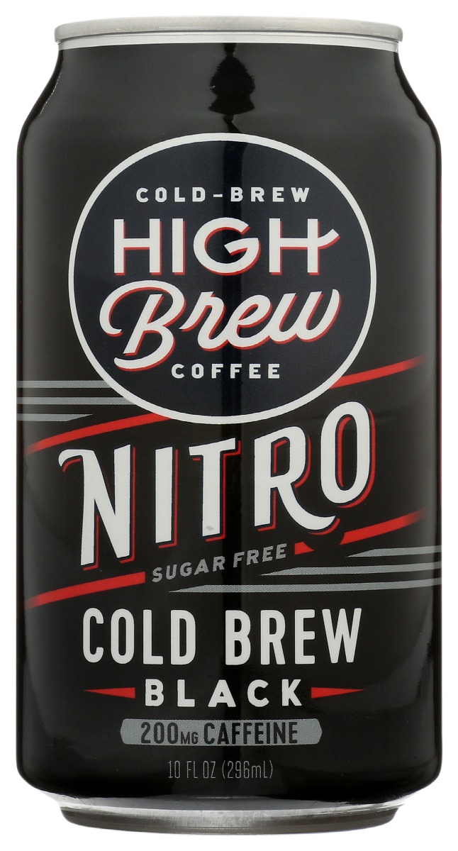 Picture of High Brew KHRM00356156 10 fl oz Nitro Cold Brew Black Coffee