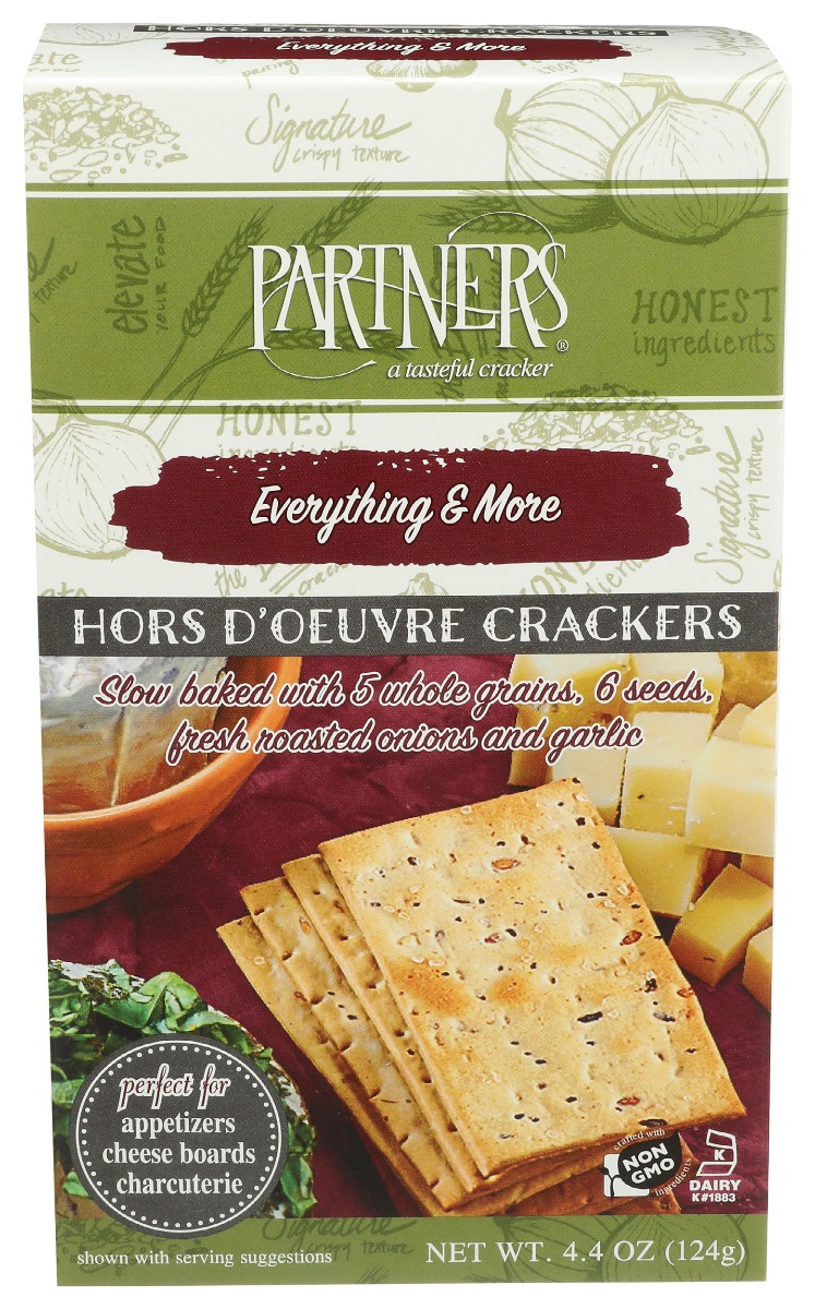 Picture of Partners KHRM00295901 4.4 oz Everything & More Hors D Oeuvre Crackers