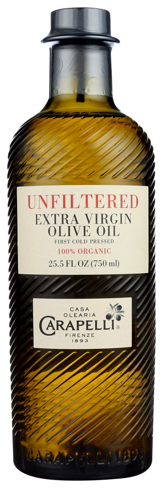 Picture of Carapelli KHCH00339011 750 ml Unfiltered Organic Extra Virgin Olive Oil