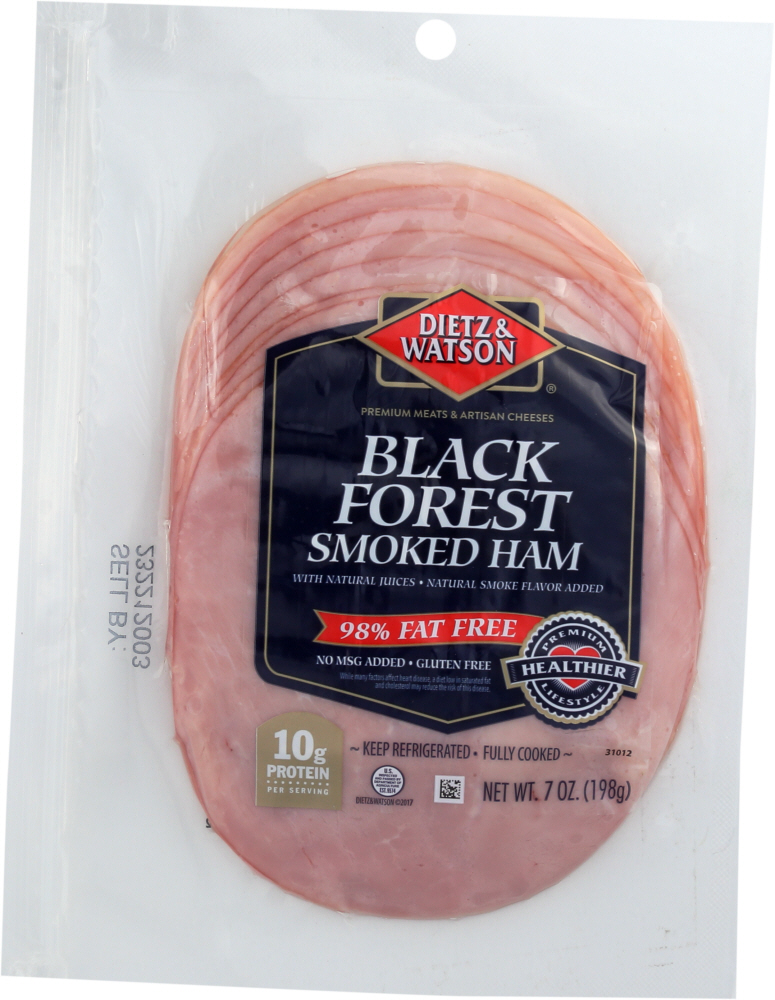 Picture of Dietz & Watson KHCH00337041 7 oz Black Forest Smoked Ham