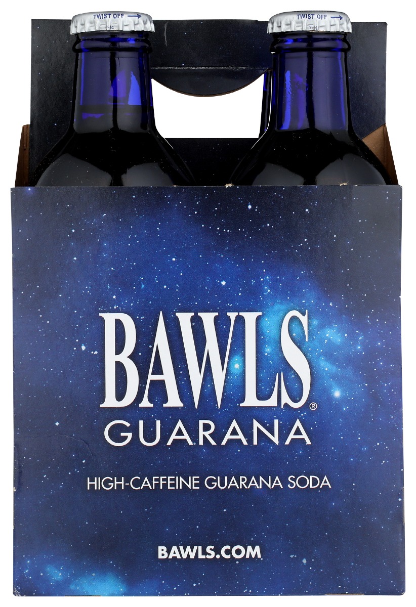 Picture of Bawls Guarana KHRM00278124 40 oz Original Soda&#44; Pack of 4