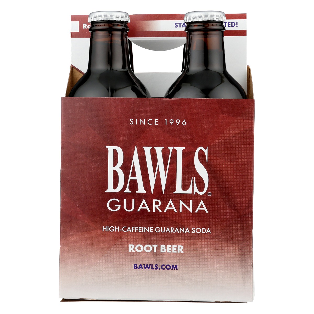 Picture of Bawls Guarana KHRM00403863 40 oz Root Beer&#44; Pack of 4