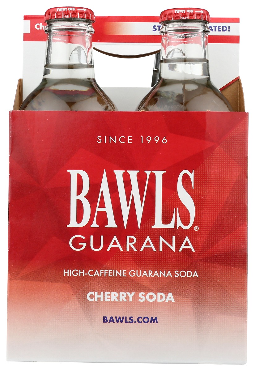 Picture of Bawls Guarana KHRM00403862 40 oz Cherry&#44; Pack of 4
