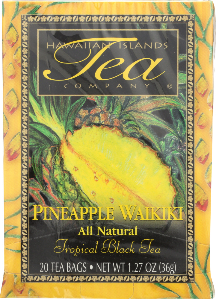Picture of Hawaiian Islands Tea KHCH00325805 Pineapple Waikiki Black Tea - Pack of 20