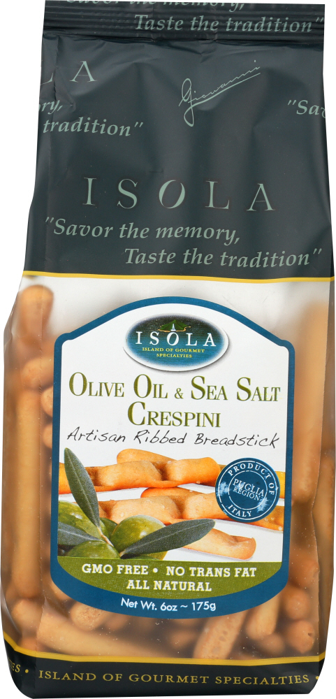 Picture of Isola KHFM00341220 175 gm Olive Oil & Sea Salt Crespini&#44; Pack of 6