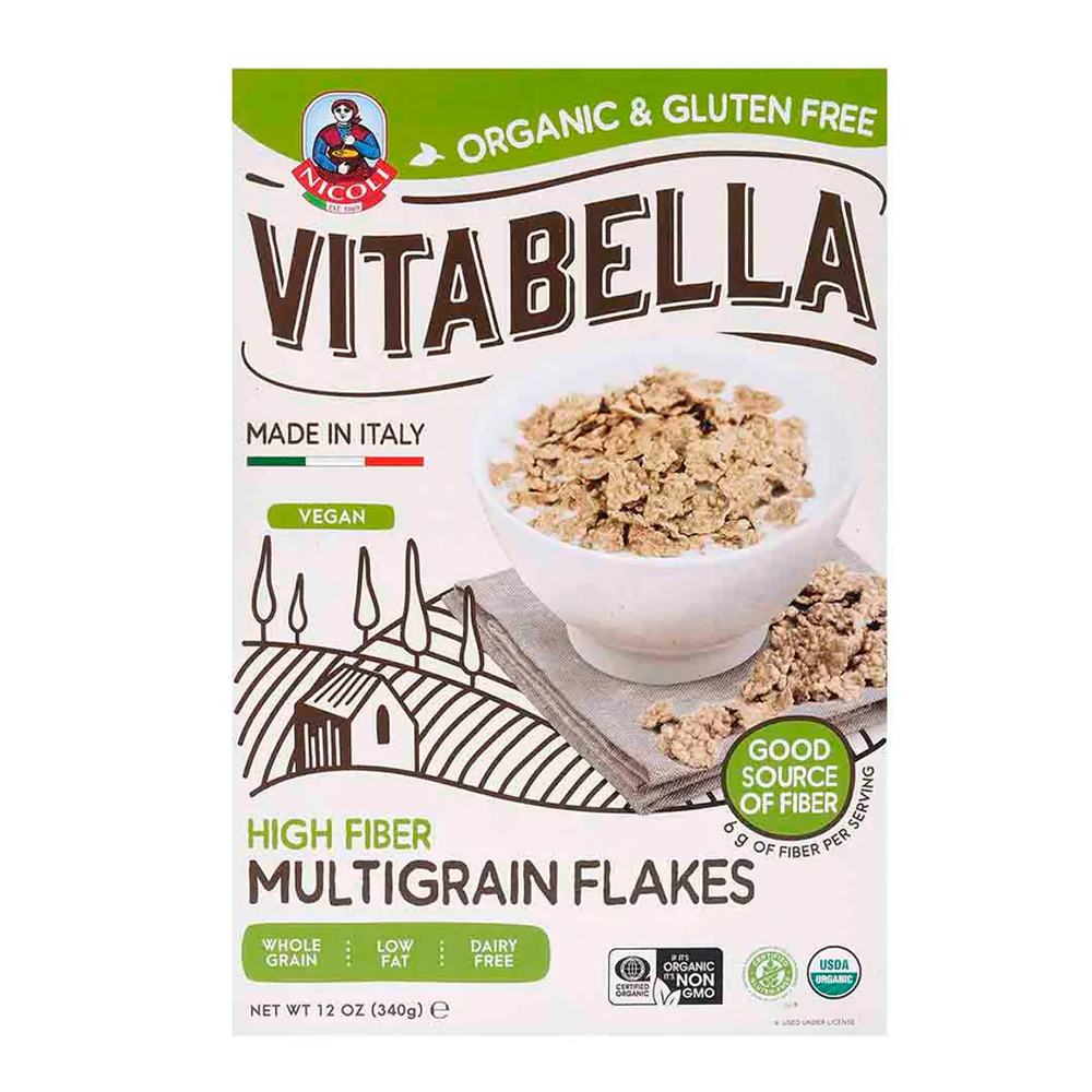 Picture of Vitabella KHLV00307117 12 oz High Fiber Multigrain Cereal Flakes