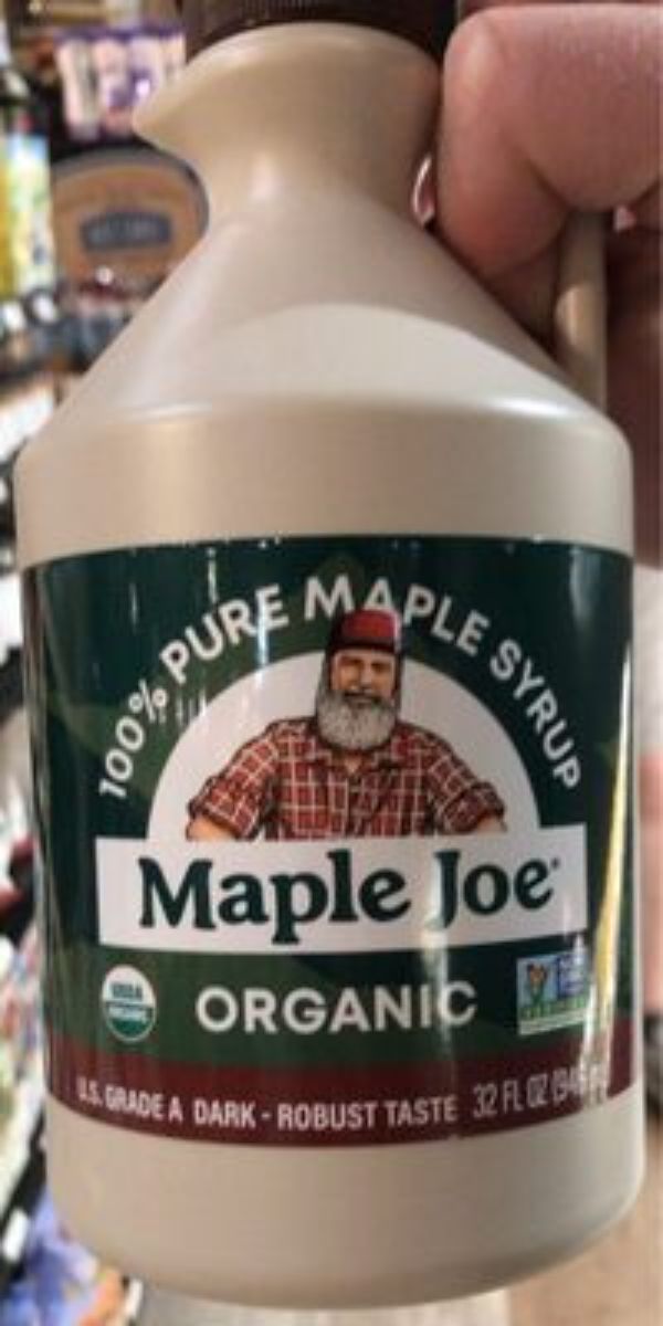 Picture of Maple Joe KHRM02201452 32 fl oz Organic Dark Maple Syrup