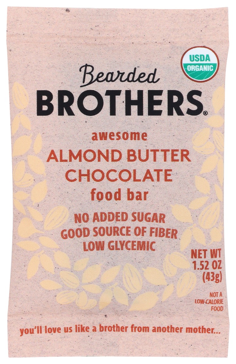 Picture of Bearded Brothers KHLV00356979 1.52 oz Almond Butter Chocolate Bar