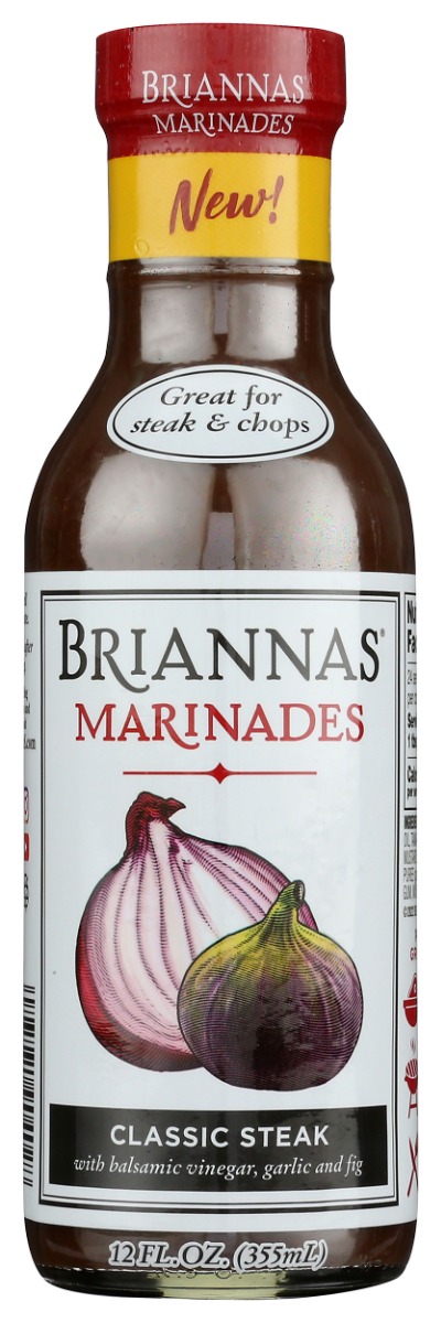 Picture of Briannas KHRM02206965 12 oz Classic Steak Marinade Sauce