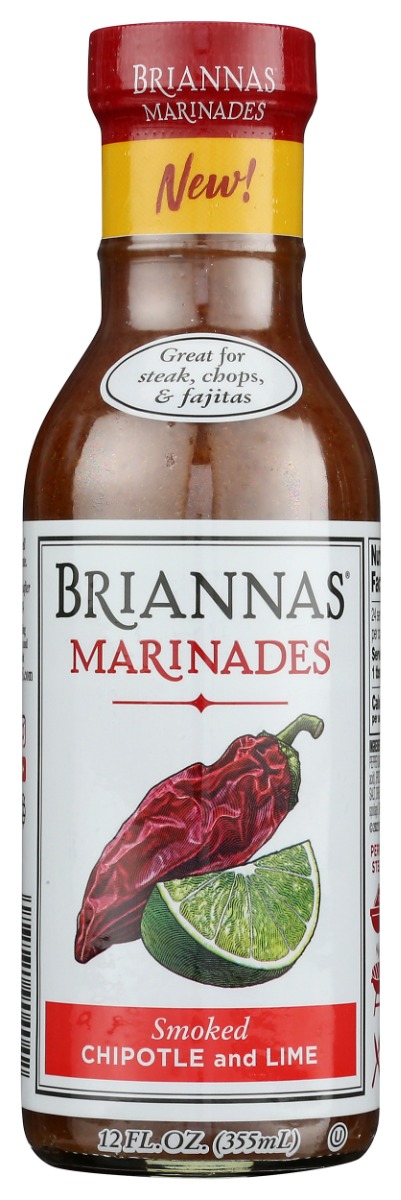 Picture of Briannas KHRM02206967 12 oz Smoked Chipotle Marinade Sauce